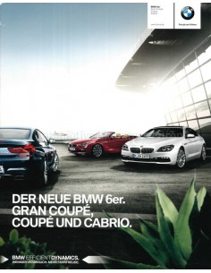 2015 BMW 6 SERIE BROCHURE DUITS