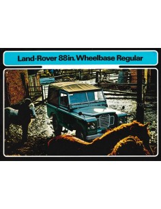 1971 LAND ROVER SERIES III BROCHURE ENGLISH