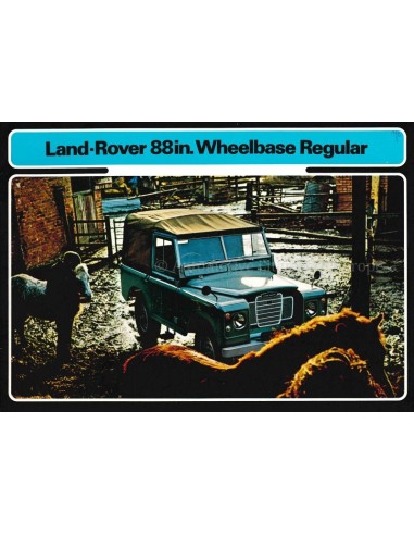 1971 LAND ROVER SERIES III BROCHURE ENGLISH