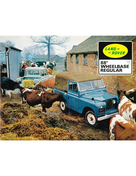 1967 LAND ROVER SERIES II | IIA PROSPEKT ENGLISCH
