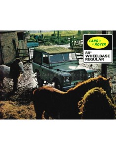 1969 LAND ROVER SERIES II BROCHURE ENGELS