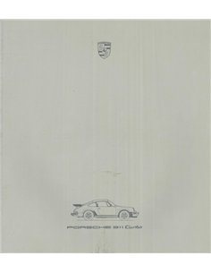 1985 PORSCHE 911 TURBO PROSPEKT DEUTSCH