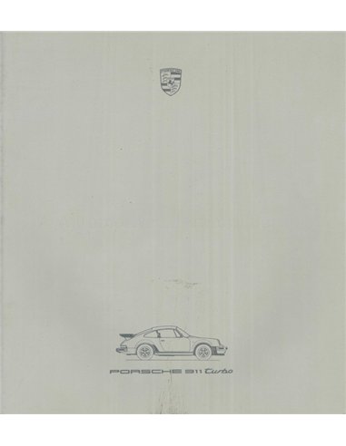 1985 PORSCHE 911 TURBO BROCHURE DUITS