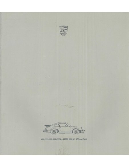 1985 PORSCHE 911 TURBO BROCHURE DUITS