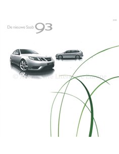 2008 SAAB 9-3 LIMOUSINE | TOURER PROSPEKT NIEDERLÄNDISCH