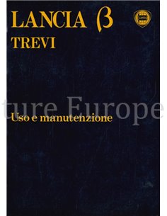 1980 LANCIA TREVI OWNERS MANUAL ITALIAN