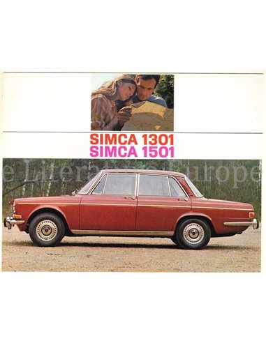 1964 SIMCA 1300 | 1500 PROSPEKT NIEDERLÄNDISCH