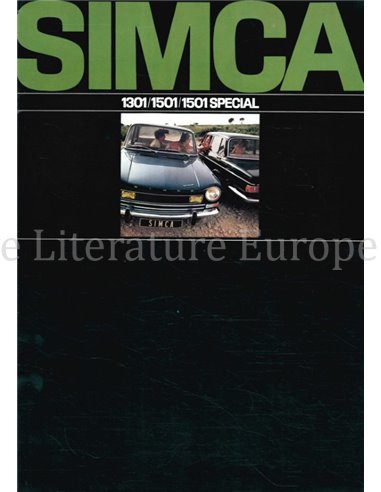 1970 SIMCA 1300 | 1500 PROSPEKT NIEDERLÄNDISCH
