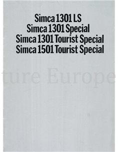 1970 SIMCA 1300 | 1500 PROSPEKT NIEDERLÄNDISCH