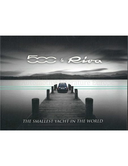2016 FIAT 500 RIVA BROCHURE ITALIAANS