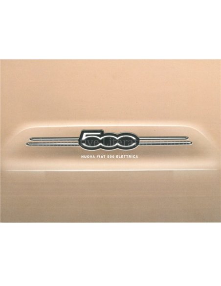 2020 FIAT 500 BROCHURE ITALIAANS