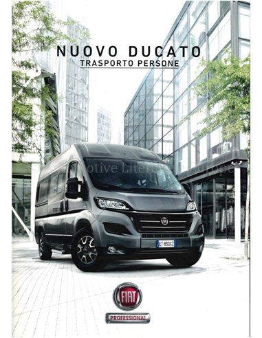 2014 FIAT DUCATO BROCHURE ITALIAANS