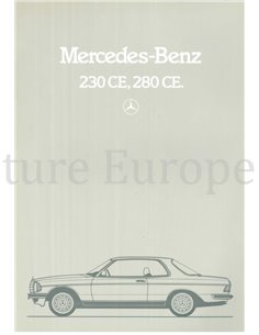 1982 MERCEDES BENZ E KLASSE COUPE PROSPEKT NIEDERLÄNDISCH