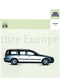2004 VOLVO V70 BROCHURE ENGELS