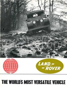 1963 LAND ROVER SERIES IIA BROCHURE ENGLISH