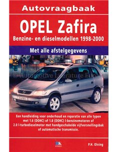 1998 - 2000 OPEL ZAFIRA VRAAGBAAK NEDERLANDS