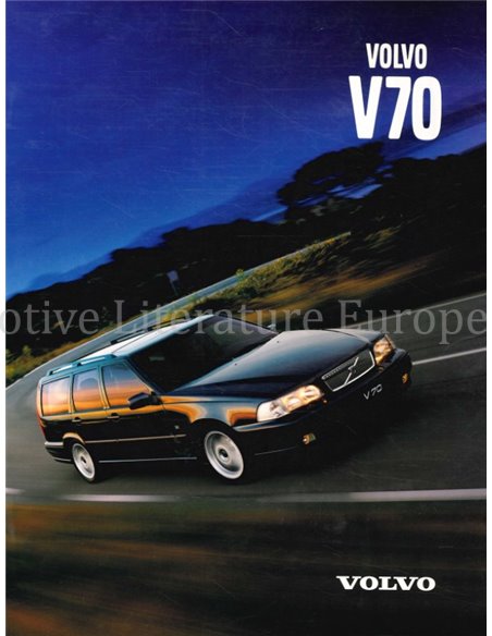 1998 VOLVO V70 BROCHURE DUITS