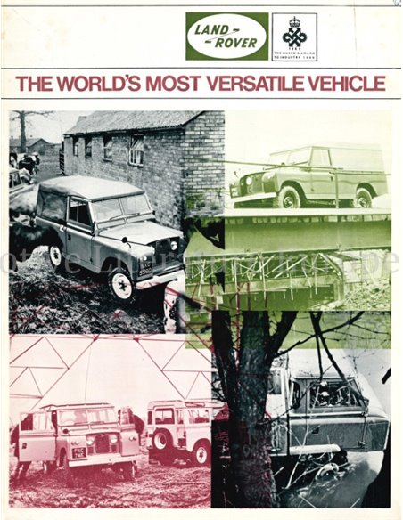 1967 LAND ROVER SERIES IIA PROSPEKT ENGLISCH