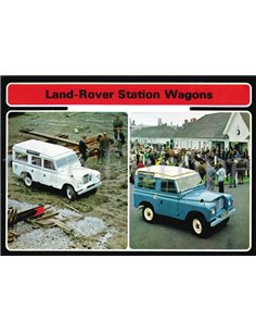 1973 LAND ROVER KOMBIS SERIES III PROSPEKT ENGLISCH
