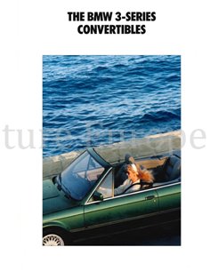 1990 BMW 3 SERIES CONVERTIBLE BROCHURE ENGLISH (US)