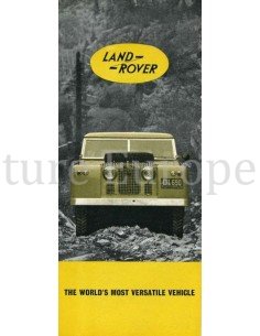 1961 LAND ROVER SERIES IIA PROSPEKT ENGLISCH