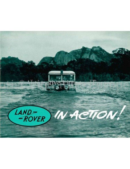 1964 LAND ROVER SERIES IIA BROCHURE ENGELS