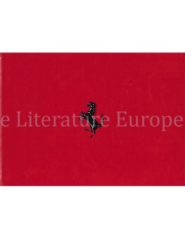 1989 FERRARI IDENTIFICATIE VAN WERKPLAATSEN HARDBACK BROCHURE MULTI