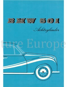 1957 BMW 501 PROSPEKT ENGLISCH
