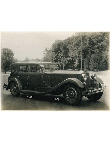 1925 ISOTTA FRASCHINI TIPO 8A SALOON PRESS PHOTO