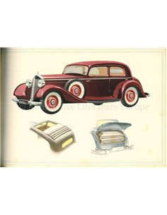 1938 MERCEDES BENZ 230 PROSPEKT ENGLISCH 2