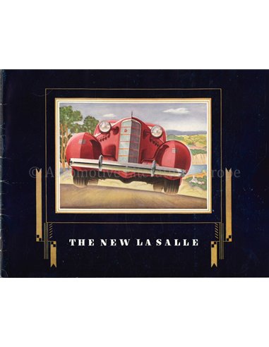 1935 LA SALLE  BROCHURE ENGELS (US)