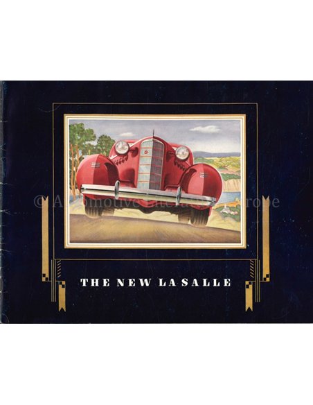 1935 LA SALLE  BROCHURE ENGELS (US)