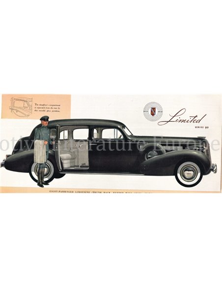 1937 BUICK EIGHT MODELS BROCHURE ENGLISH