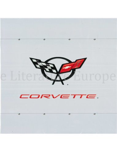 2001 CHERVOLET CORVETTE PROSPEKT NIEDERLÄNDISCH