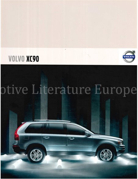 2007 VOLVO XC90 BROCHURE NEDERLANDS