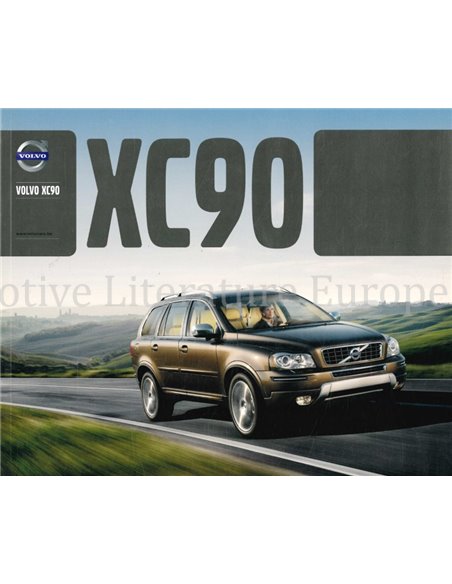 2013 VOLVO XC90 PROSPEKT NIEDERLÄNDISCH