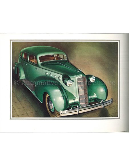 1935 LA SALLE BROCHURE ENGLISH (US)