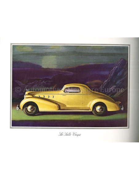 1935 LA SALLE BROCHURE ENGLISH (US)