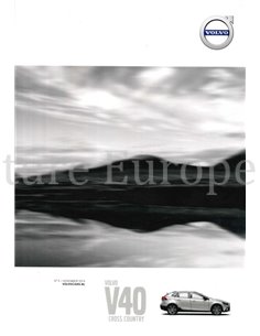 2015 VOLVO V40 CROSS COUNTRY BROCHURE NEDERLANDS