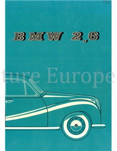 1959 BMW 2.6 BROCHURE DUITS