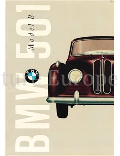 1954 BMW 501 PROSPEKT ENGLISCH (VS)