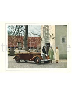 1938 MERCEDES BENZ 170 V PROSPEKT ENGLISCH 2