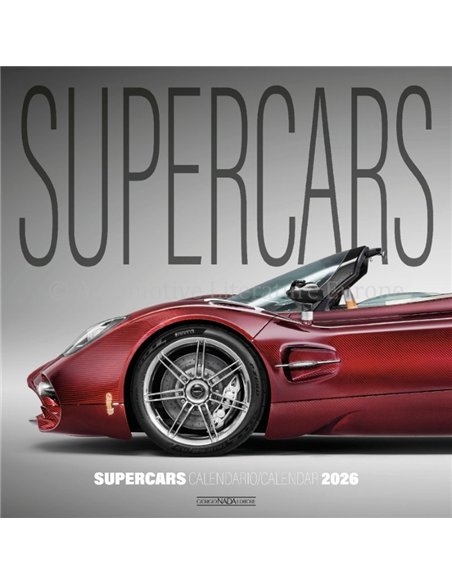 2026 SUPERCARS KALENDER