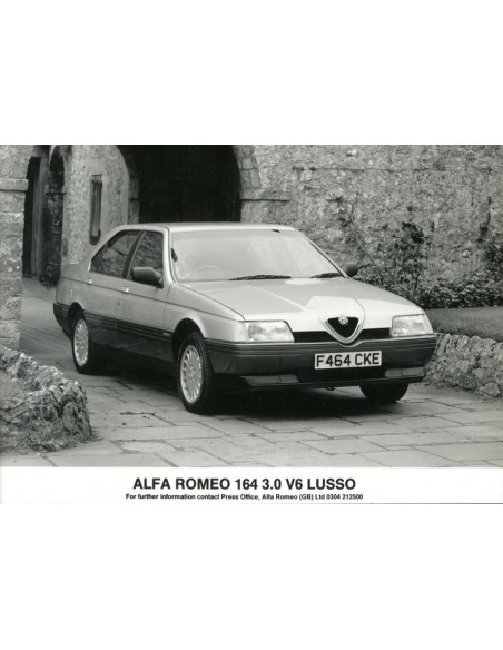 1988 ALFA ROMEO 164 3.0 V6 LUSSO PERSFOTO