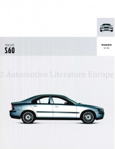 2004 VOLVO S60 BROCHURE ENGLISH