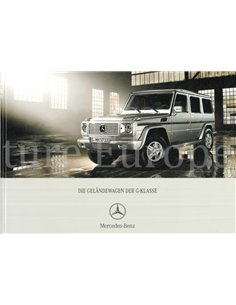 2006 MERCEDES BENZ G KLASSE HARDCOVER BROCHURE DUITS
