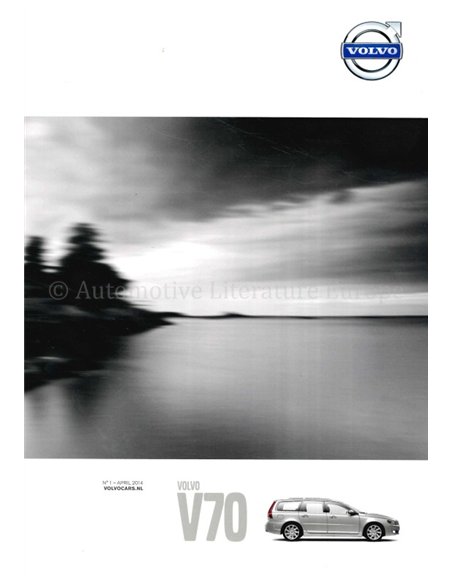 2014 VOLVO V70 BROCHURE DUTCH