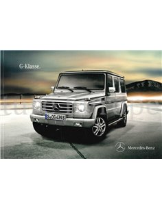 2010 MERCEDES BENZ G KLASSE BROCHURE DUITS