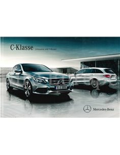 2015 MERCEDES BENZ C KLASSE PROSPEKT DEUTSCH
