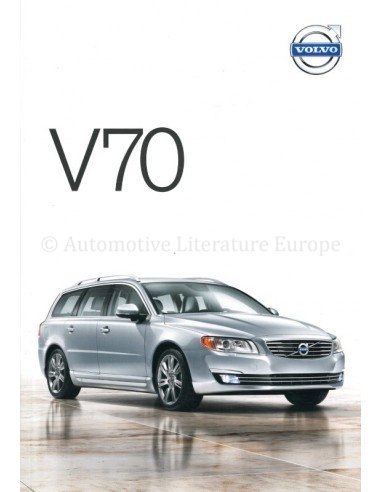 2014 VOLVO V70 BROCHURE DUTCH